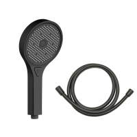 Ручной душ с шлангом VSHN-42HMB, черный - Gidratop.ru изображение