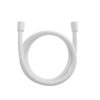 Шланг для душа в силиконовой оплётке 1800 мм WONZON & WOGHAND, Белый матовый (WW-RG01-1800-MW) - Gidratop.ru изображение