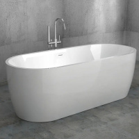 Акриловая ванна ABBER AB9219 белая - Gidratop.ru изображение