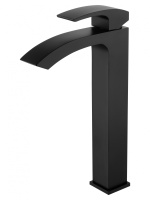 Смеситель для раковины высокий WONZON & WOGHAND FIT, Черный матовый (WW-88239009-MB)