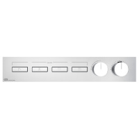 Gessi Hi-Fi термостат для душа, с включением до 4 источников одновременно (внешняя часть), цвет: хром
