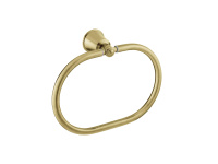 LIBERTY CZR-F-8985-BORO1 Полотенцедержатель, брашированное золото - Gidratop.ru изображение