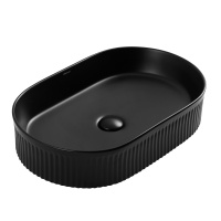 Раковина накладная ABBER Bequem AC2116MB черная матовая - Gidratop.ru изображение