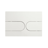 Кнопка смыва для инсталляции механическая WONZON & WOGHAND, Белый матовый (WW-IB233-MW) - Gidratop.ru изображение