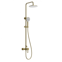 Душевая система WONZON & WOGHAND, Брашированное золото (WW-B2166-A-BG) - Gidratop.ru изображение