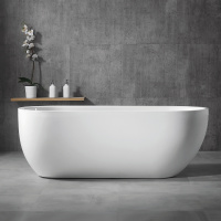 Акриловая ванна ABBER AB9341-1.5 белая - Gidratop.ru изображение