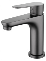 Смеситель для раковины WONZON & WOGHAND ALFA, Темный графит (WW-A40202-BGG) - Gidratop.ru изображение