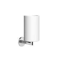 Gessi Ingranaggio стакан настенный белый, цвет: хром - Gidratop.ru изображение
