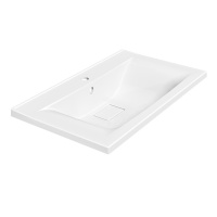 Раковина VCB-3M750W из искусственного камня, цвет белый - Gidratop.ru изображение