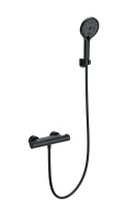 Смеситель для душа с термостатом WONZON & WOGHAND INN 3, Черный матовый (WW-B2003-A-MB) - Gidratop.ru изображение