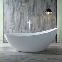 Акриловая ванна ABBER AB9233 белая - Gidratop.ru изображение