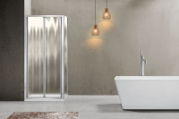 Душевой уголок Garda VSR-1G9080CH, 800*900, хром, стекло шиншилла - Gidratop.ru изображение