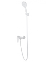 Смеситель для душа WONZON & WOGHAND ALFA, Белый матовый (WW-AE3102-MW) - Gidratop.ru изображение