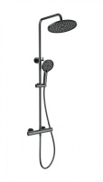 Душевая система с термостатом WONZON & WOGHAND INN 1, Темный графит (WW-B3013-T1-BGG) - Gidratop.ru изображение