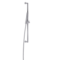 GESSI INCISO штанга в комплекте с душевой лейкой, шланг 1,50 м, цвет: Finox Brushed Nickel - Gidratop.ru изображение
