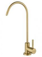 Смеситель для фильтрованной воды WONZON & WOGHAND, Брашированное золото (WW-AE4587-BG) - Gidratop.ru изображение