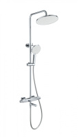Душевая система с термостатом WONZON & WOGHAND NEO, Хром (WW-B3046-A1-CR) - Gidratop.ru изображение