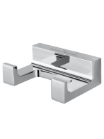 Двойной крючок для ванной WONZON & WOGHAND ECLIPSE, Хром (WW-9125) - Gidratop.ru изображение