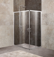 Душевой уголок BelBagno UNIQUE-AH-2-100/115-75/90-C-Cr - Gidratop.ru изображение