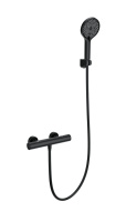 Смеситель для душа с термостатом WONZON & WOGHAND INN1, Черный матовый (WW-B3013-A-MB) - Gidratop.ru изображение