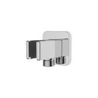 Держатель ручного душа VSC-32CH с подводом воды, хром - Gidratop.ru изображение