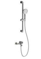 Смеситель для ванны с душевым гарнитуром WONZON & WOGHAND, Хром (WW-4560-CR) - Gidratop.ru изображение