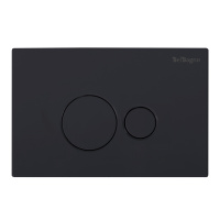 Кнопка смыва BB084NERO, чёрная матовая - Gidratop.ru изображение