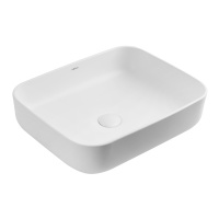 Раковина накладная ABBER Rechteck AC2202MW белая матовая - Gidratop.ru изображение