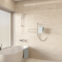 Полотенцесушитель электрический Vincea VTD-1R1CE 44x60, хром, таймер - Gidratop.ru изображение