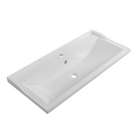 раковина из искусственного мрамора, 1000x450x179, CZR-1000/450-LV-MR-FS - Gidratop.ru изображение