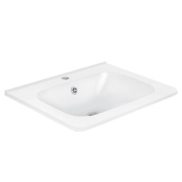 Раковина VCB-2VP600W из искуственного камня, цвет белый - Gidratop.ru изображение