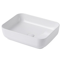 Раковина накладная ABBER Rechteck AC2202 белая - Gidratop.ru изображение