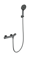 Смеситель для душа с термостатом WONZON & WOGHAND T-1000, Темный графит (WW-B2057-A-BGG) - Gidratop.ru изображение