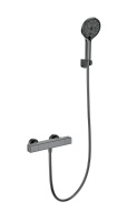 Смеситель для душа с термостатом WONZON & WOGHAND STAY 2, Темный графит (WW-B2016-A-BGG) - Gidratop.ru изображение