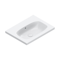 Catalano Alvea Раковина 60x46 подвесная или на мебель, цвет белый глянцевыйл