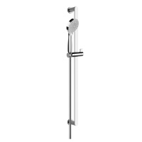 Gessi Emporio shower штанга в комплекте с душевой лейкой на 3 позиции, шланг 1,50 м, цвет: Chrome - Gidratop.ru изображение