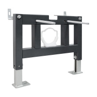 Инсталляция ABBER AC0101P для подвесного унитаза с импульсным смывом - Gidratop.ru изображение