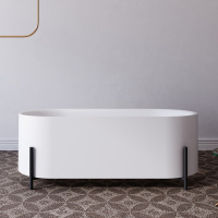 Акриловая ванна ABBER AB9443 белая - Gidratop.ru изображение