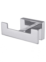 Двойной крючок для ванной WONZON & WOGHAND FLAT, Хром (WW-9725)