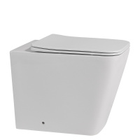 Унитаз ABBER Rechteck AC1211 приставной белый, безободковый - Gidratop.ru изображение