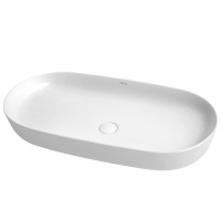 Раковина накладная ABBER Bequem AC2110 белая - Gidratop.ru изображение