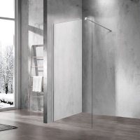 Душевая перегородка Walk-In VSW-1H120CL,1200*2000, хром, стекло прозрачное - Gidratop.ru изображение