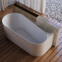 Акриловая ванна ABBER AB9496-1.5 R белая - Gidratop.ru изображение