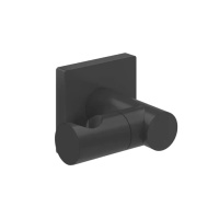 GESSI Rilievo держатель для душевой лейки поворотный, цвет: nero XL - Gidratop.ru изображение