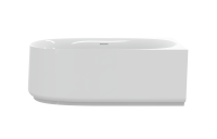 Акриловая ванна угловая правосторонняя CEZARES CZR-LUX-CORNER-165-80-58-R - Gidratop.ru изображение