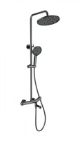 Душевая система с термостатом WONZON & WOGHAND T-1000, Темный графит (WW-B3057-A-BGG) - Gidratop.ru изображение