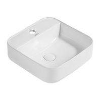 Раковина накладная ABBER Rechteck AC2215 белая - Gidratop.ru изображение