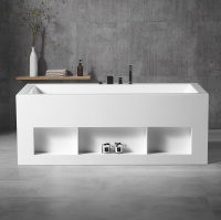 Акриловая ванна ABBER AB9339-1.7 белая - Gidratop.ru изображение