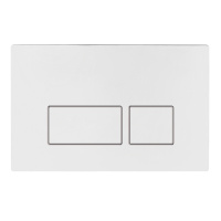 Кнопка смыва BB042BL, белая глянцевая - Gidratop.ru изображение