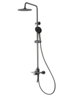 Душевая система WONZON & WOGHAND CLICK, Темный графит (WW-N3S962-BGG) - Gidratop.ru изображение